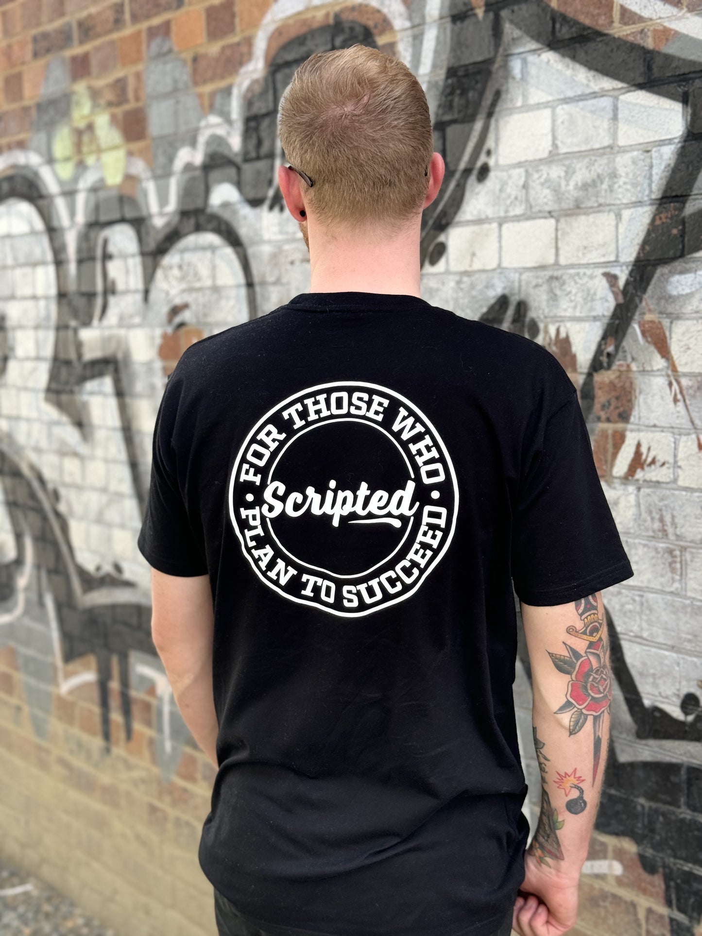 Scripted Success Tee