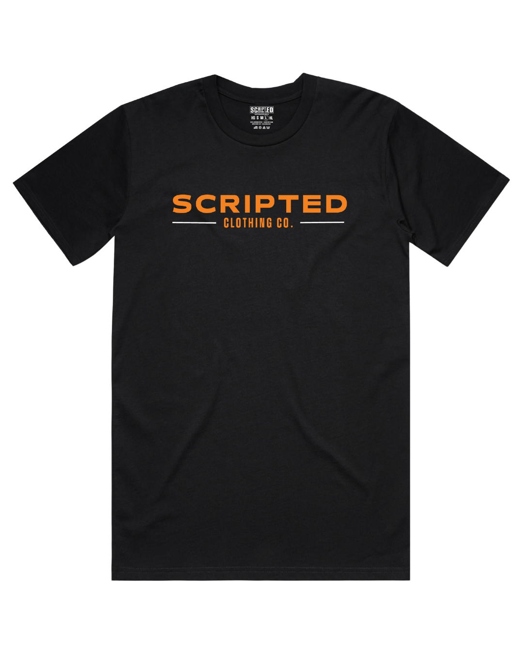 Simple Tee - Bold Scripted Logo T-Shirt | Scripted Clothing Co.